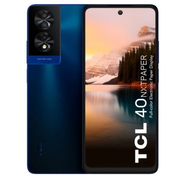 287937_1 TCL 40 NXTPAPER Smartphone 6.78" - 16GB - 256GB - Camara 50MP - Bateria 5010mAh - Carga Rapida de 33W - Color Azul - Imagen 1