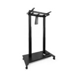 Tooq Uros Soporte de Suelo con Ruedas Electrico para Pantallas de 52-84" - Regulacion Electrica de Altura e Inclinacion - Peso Max 100kg - VESA Max 600x500 - Color Negro - Imagen 2