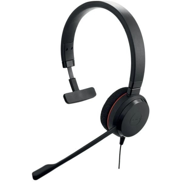 289347_1 Jabra Evolve 20 Auricular Monoaural con Microfono USB - Cancelacion de Ruido - Diadema Ajustable - Controles en Cable - Color Negro - Imagen 1