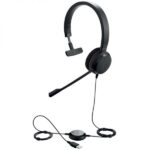 Jabra Evolve 20 Auricular Monoaural con Microfono USB - Cancelacion de Ruido - Diadema Ajustable - Controles en Cable - Color Negro - Imagen 5