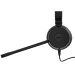 Jabra Evolve 30 UC Auriculares con Microfono - Conectividad Flexible USB o 3.5mm - Cancelacion de Ruido - Diadema Ajustable - Controles en Cable - Color Negro - Imagen 3