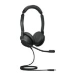 Jabra Evolve 2 30 Auriculares con Microfono USB-C - Cancelacion de Ruido - Diadema Ajustable - Controles en Auricular - Color Negro - Imagen 2