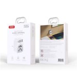 XO Adaptador de Enchufe Internacional - Potencia 2500W - USBx3 + USB-C - Color Blanco - Imagen 2