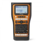 Brother PT-E560BTVP Rotuladora Electronica Bluetooth - Con Conexion a PC - Pantalla LCD - Ancho Max. de Cinta 18mm - Color Negro/Naranja