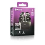 NGS Artica Hush Auriculares Bluetooth 5.3 TWS ANC - Conexion Automatica - Asistente de Voz - Autonomia hasta 4h - Base de Carga - Color Negro - Imagen 5