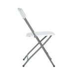 Sungarden Silla Resina Plegable 80x50x45cm - Color Blanco - Imagen 2