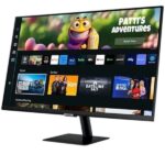 Samsung Smart Monitor M5 LED 27" FullHD 1080p HDR WiFi, Bluetooth - Respuesta 4ms - Mando a Distancia - Altavoces Incorporados - 16:9 - USB, HDMI - VESA 100x100mm - Imagen 2