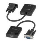 Aisens Cable Conversor SVGA+Audio a HDMI - SVGA/M+Jack 3.5/H+USB Microb/H-HDMI A/H - 20cm - Color Negro - Imagen 4