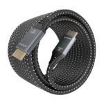 Aisens Cable HDMI V2.1 Ultra Alta Velocidad / HEC 8K@60Hz 48Gbps - A/M-A/M - 1m - Color Gris - Imagen 2