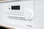 Thomson MIC300IBT Micro Cadena 60W Bluetooth 5.0 - Reproductor de CD, Radio FM, Reproductor USB (MP3) - Funcion de Carga Inalmbrica - Mando a Distancia - Color Madera/Blanco - Imagen 3