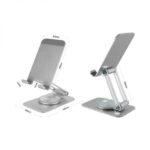 Mars Gaming MA-RSS Soporte para Smartphone - Aluminio ligero - Rotacion 360º - Ajuste altura/inclinacion 180º - Base antideslizante - Color Negro - Imagen 4