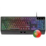 Mars Gaming MCP124 Combo Gaming 3en1 - Teclado H-Mech RGB - Raton 3200 DPI Switches HUANO - Alfombrilla Nanotextil Rainbow - Multiplataforma - Color Negro - Imagen 2