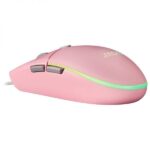 Mars Gaming MCP-RGB3 Combo Gaming 4en1 - Teclado TKL H-Mech RED - Raton RGB 3200 DPI - Auriculares FRGB - Alfombrilla XXL Antideslizante - Color Rosa - Imagen 3