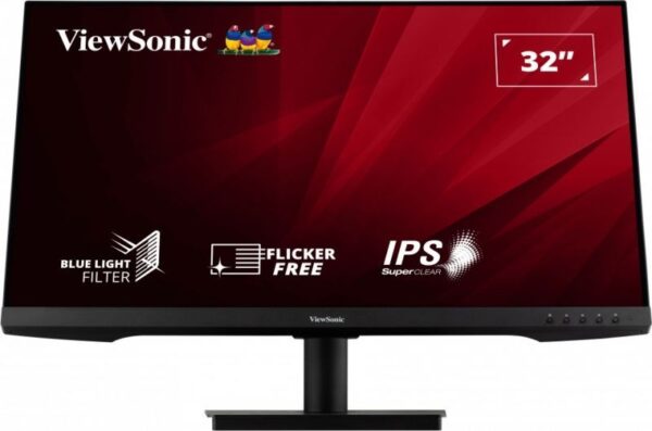Viewsonic Monitor 31.5" VA3209-MH LED IPS FullHD - 75Hz - Respuesta 4ms - Angulo de Vision 178º - VGA - HDMI - Active Sync - Altavoces - VESA 100x100 - Color Negro - Imagen 5