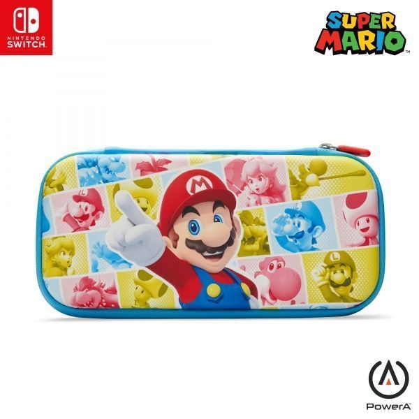 296977_1 PowerA Estuche Slim para Nintendo Switch Modelo Oled, Nintendo Switch y Nintendo Switch Lite - Photo Booth Mario - Imagen 1