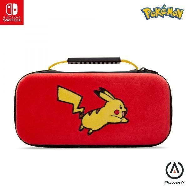 296982_1 PowerA Estuche Protector para Nintendo Switch Modelo Oled, Nintendo Switch y Nintendo Switch Lite - Pikachu Jump - Imagen 1