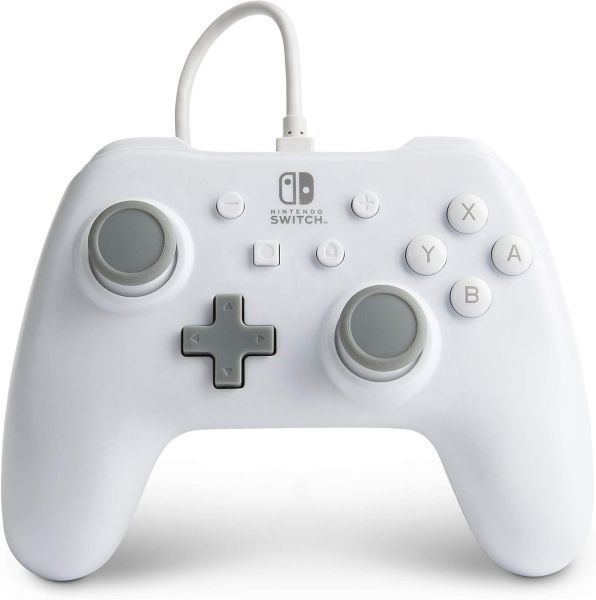 296997_1 PowerA Mando con Cable para Nintendo Switch - Color Blanco - Imagen 1