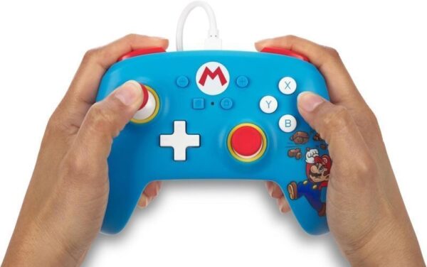 PowerA Mando con Cable para Nintendo Switch - Mario Brick Breaker - Imagen 5