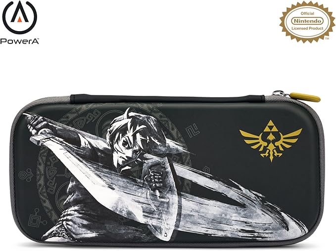 297137_1 PowerA Estuche Slim para Nintendo Switch Modelo Oled, Nintendo Switch y Nintendo Switch Lite - Battle-Ready Link - Imagen 1