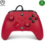PowerA Mando con Cable Enhanced para Xbox Series X|S -  Artisan Red
