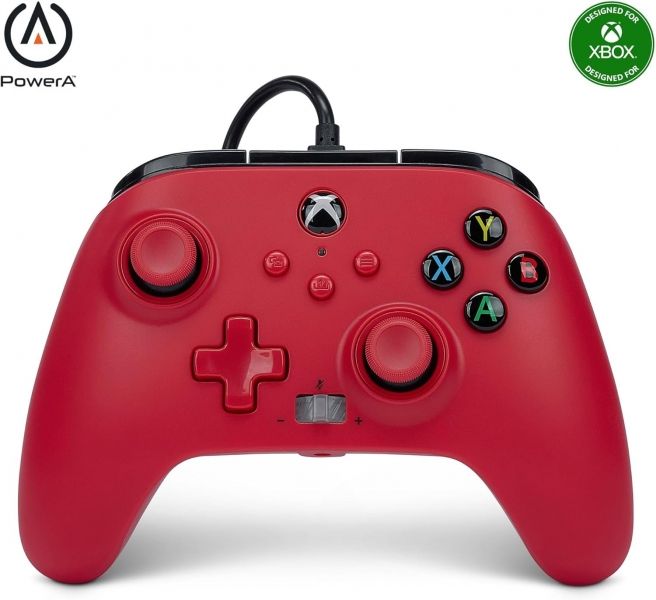 297222_1 PowerA Mando con Cable Enhanced para Xbox Series X|S - Artisan Red - Imagen 1
