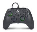 PowerA Mando con Cable Advantage para Xbox Series X|S -  Green Hint