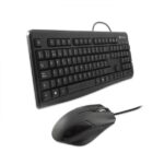 Coolbox KTR-01U Pack USB Teclado 105 Teclas + Raton 4 Botones - Uso Ambidiestro - Cable de 1.50m - Color Negro - Imagen 2