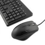 Coolbox KTR-01U Pack USB Teclado 105 Teclas + Raton 4 Botones - Uso Ambidiestro - Cable de 1.50m - Color Negro - Imagen 4