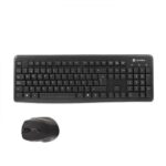 Coolbox KTR-02W Pack Inalambrico USB Teclado Teclas + Raton 1600dpi Ergonómico - Teclas silencionas - Color Negro - Imagen 4