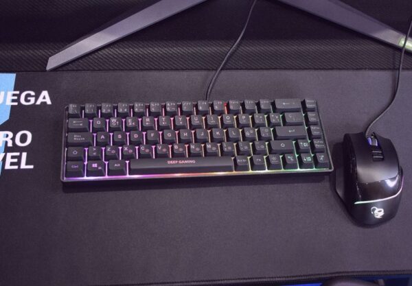 DeepGaming TM065 Teclado Gaming Mecanico - Compacto - Iluminacion RGB - 19 Teclas Anti-ghosting  - Color Negro - Imagen 5