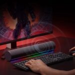 Xiaomi Desktop Speaker Barra de Sonido Bluetooth 5.0 - 4 Altavoces - Procesador Profesional DSP - Iluminacin RGB - USB-C, USB-A, AUX - Color Negro - Imagen 3
