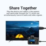 Vention CableTech Micro HDMI Cable de Alta Calidad - Cobre Libre de Oxigeno - 34AWG - Color Negro - Imagen 3
