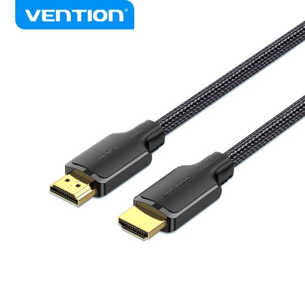 299097_1 Vention Cable HDMI 2.0 4K - Resolucion 4K a 60Hz - Soporte 3D - Sincronizacion Audio/Video - Conectividad Universal - Color Negro - Imagen 1