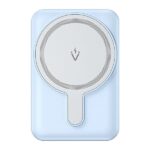 Vention PowerBank 5000mAh Magnetico Inalambrico - USB-C Dual - Carga Rapida 20W - Display Luminoso - Color Azul - Imagen 2