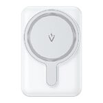 Vention PowerBank 5000mAh Magnetico Inalambrico - USB-C Dual - 20W - Display Luminoso - Carga Rapida - Material Resistente - Color Blanco - Imagen 2