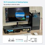 Vention Adaptador USB Wi-Fi AC650 Dual Band - Alta Ganancia - Conexion Estable - Facil Instalacion - Color Negro - Imagen 3