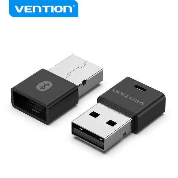 299842_1 Vention NAHB0 Adaptador USB Bluetooth 5.3 - Audio 24 bits/192 kHz - Emparejamiento 5 dispositivos - Alcance 20m - Color Negro - Imagen 1