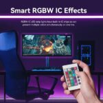 Vention Luces LED RGB Control Remoto - Carga USB - Facil Instalacion y Uso - Color Varios - Imagen 4