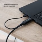 Nanocable Cable Conversor HDMI Macho a USB-C Macho - Longitud 1.8m - Color Negro - Imagen 5