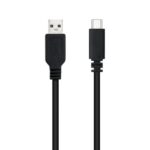 Nanocable Cable 2.0 3A USB-C Macho a USB-A Macho - Longitud 1.50m - Color Negro - Imagen 2