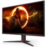 AOC G2 Monitor 27" LED VA QHD 155Hz FreeSync Premium - Respuesta 1ms - Angulo de Vision 178° - HDMI, DisplayPort, Audio - Montaje VESA 100x100 - Imagen 2