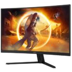 AOC G4 Monitor 31.5" Curvo 1500R LED Fast VA QHD 180Hz HDR10 - Respuesta 1ms - Angulo de Vision 178° - HDMI, DisplayPort, Audio - Montaje VESA 100x100 - Imagen 4