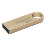 Kingston DataTraveler SE9 G3 Memoria USB-A 3.2 Gen 1 128GB - 220 MB/s en Lectura - Diseño Metalico - Color Oro (Pendrive) - Imagen 2