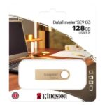 Kingston DataTraveler SE9 G3 Memoria USB-A 3.2 Gen 1 128GB - 220 MB/s en Lectura - Diseño Metalico - Color Oro (Pendrive) - Imagen 3