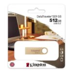 Kingston DataTraveler SE9 G3 Memoria USB-A 3.2 Gen 1 512GB - 220 MB/s en Lectura - Diseño Metalico - Color Oro (Pendrive) - Imagen 3