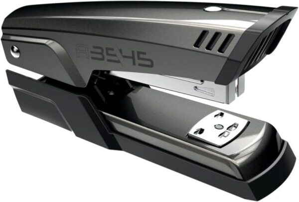 Maped Half Strip A-3545 Grapadora Metalica de Sobremesa - Hasta 25 Hojas a la Vez - Admite Grapas 24/6 y 26/6 - Grapado Abierto y Cerrado - Color Negro - Imagen 2