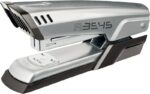Maped Half Strip A-3545 Grapadora Metalica de Sobremesa - Hasta 25 Hojas a la Vez - Admite Grapas 24/6 y 26/6 - Grapado Abierto y Cerrado - Color Gris Metalizado