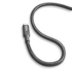 NGS Cable 2.0 USB-C Macho a USB-A Macho - Carga Ultrarapida hasta 100W - Longitud 3m - Color Negro - Imagen 4