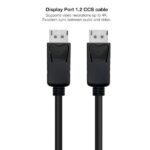 Nanocable Cable Displayport 1.2 CCS DP/M-DP/M - Longitud 3m - Soporta Resoluciones de Video de hasta 4K - Color Negro - Imagen 2