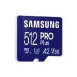 Samsung PRO Plus Tarjeta Micro SDXC 512GB UHS-I U3 A2 V30 Clase 10 con Adaptador SD - Imagen 3